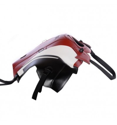 Copriserbatoio Bagster per Honda CRF 1000L Africa Twin bianco, rosso e nero Copriserbatoio Bagster per Honda CRF 1000L Africa Twin bianco, rosso e nero