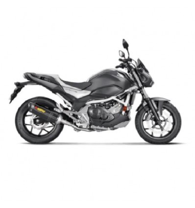 Marmitta Akrapovic Slip On Carbonio omologata per Honda NC750S e NC700X Marmitta Akrapovic Slip On Carbonio omologata per Honda NC750S e NC700X