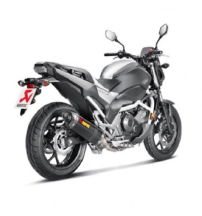Marmitta Akrapovic Slip On Carbonio omologata per Honda NC750S e NC700X Marmitta Akrapovic Slip On Carbonio omologata per Honda NC750S e NC700X