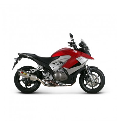 Marmitta Akrapovic Slip On Titanio omologata per Honda Crossrunner 11-14 Marmitta Akrapovic Slip On Titanio omologata per Honda Crossrunner 11-14