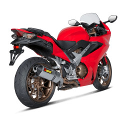 Marmitta Akrapovic Slip On Titanio omologata per Honda VFR 800F 14-16 e Crossrunner Marmitta Akrapovic Slip On Titanio omologata per Honda VFR 800F 14-16 e Crossrunner