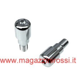 Terminali manubrio ONE Tuning Yamaha T-Max cromati