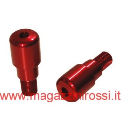 Terminali manubrio ONE Tuning Yamaha T-Max rossi
