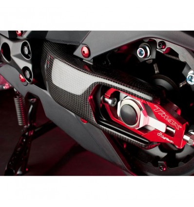 Protezione forcellone Lightech Carbonio lucido per Yamaha T-MAX 530 12-16 Protezione forcellone Lightech Carbonio lucido per Yamaha T-MAX 530 12-16