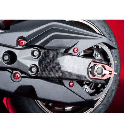 Protezione forcellone Lightech Carbonio opaco per Yamaha T-MAX 530 12-16 Protezione forcellone Lightech Carbonio opaco per Yamaha T-MAX 530 12-16