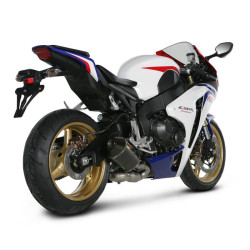 Marmitta Akrapovic Slip On Carbonio omologata per Honda CBR1000RR 12-13 e 100RR ABS 09-13 Marmitta Akrapovic Slip On Carbonio omologata per Honda CBR1000RR 12-13 e 100RR ABS 09-13