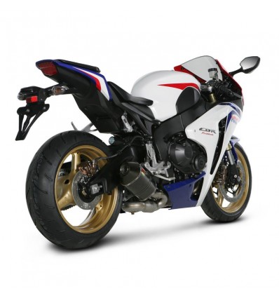 Marmitta Akrapovic Slip On Carbonio omologata per Honda CBR1000RR 12-13 e 100RR ABS 09-13 Marmitta Akrapovic Slip On Carbonio omologata per Honda CBR1000RR 12-13 e 100RR ABS 09-13
