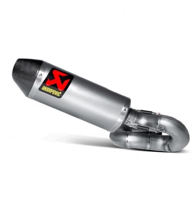 Marmitta Akrapovic Slip On Titanio omologata per Honda CBR1000RR/ABS 14-16
