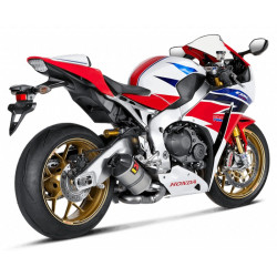 Marmitta Akrapovic Slip On Titanio omologata per Honda CBR1000RR/ABS 14-16 Marmitta Akrapovic Slip On Titanio omologata per Honda CBR1000RR/ABS 14-16