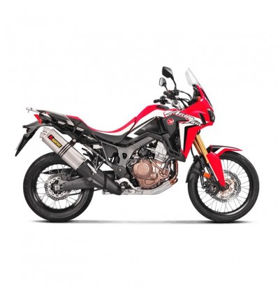Marmitta Akrapovic Slip On Titanio omologata per Honda CRF1000L Africa Twin 2016 Marmitta Akrapovic Slip On Titanio omologata per Honda CRF1000L Africa Twin 2016