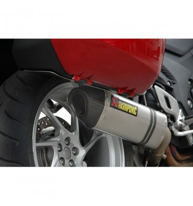 Marmitta Akrapovic Slip On Titanio omologata per Honda VFR1200F 10-15 Marmitta Akrapovic Slip On Titanio omologata per Honda VFR1200F 10-15