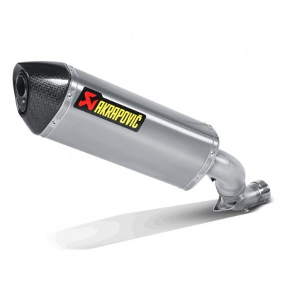 Marmitta alta Akrapovic Slip On Titanio omologata per Honda VFR1200F 10-15