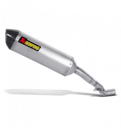 Marmitta Akrapovic Slip On Titanio omologata per Honda VFR1200C Crosstourer 12-15