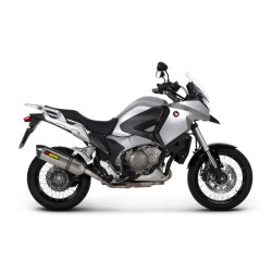 Marmitta Akrapovic Slip On Titanio omologata per Honda VFR1200C Crosstourer 12-15 Marmitta Akrapovic Slip On Titanio omologata per Honda VFR1200C Crosstourer 12-15