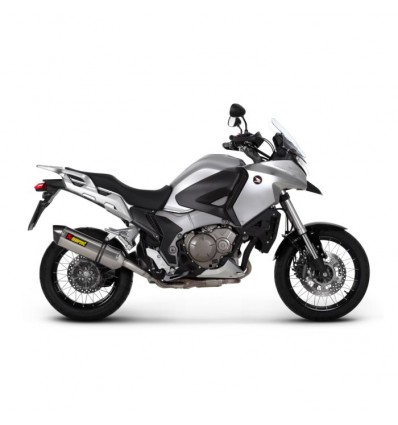 Marmitta Akrapovic Slip On Titanio omologata per Honda VFR1200C Crosstourer 12-15 Marmitta Akrapovic Slip On Titanio omologata per Honda VFR1200C Crosstourer 12-15