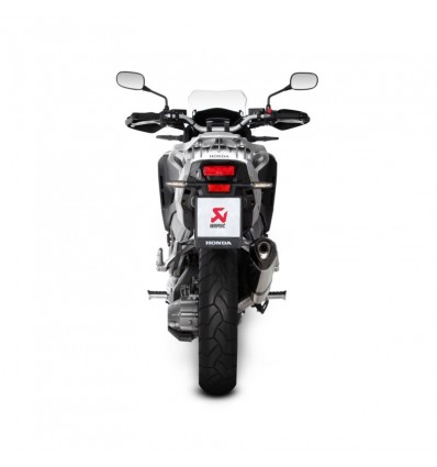 Marmitta Akrapovic Slip On Titanio omologata per Honda VFR1200C Crosstourer 12-15 Marmitta Akrapovic Slip On Titanio omologata per Honda VFR1200C Crosstourer 12-15