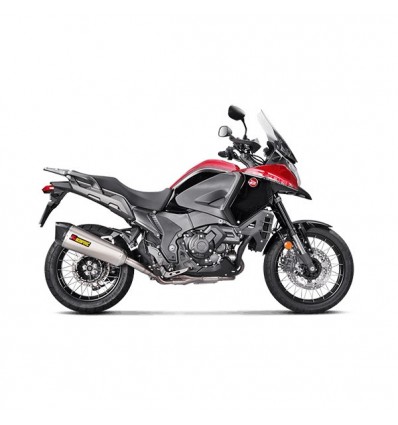 Marmitta Akrapovic Slip On Titanio omologata per Honda VFR1200C Crosstourer 2016 Marmitta Akrapovic Slip On Titanio omologata per Honda VFR1200C Crosstourer 2016