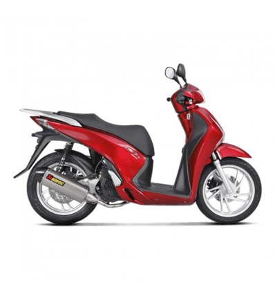 Marmitta Akrapovic linea Racing Inox omologata per scooter Honda SH 125 e 150 13-16 Marmitta Akrapovic linea Racing Inox omologata per scooter Honda SH 125 e 150 13-16