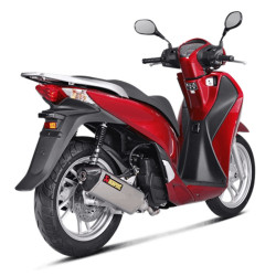 Marmitta Akrapovic linea Racing Inox omologata per scooter Honda SH 125 e 150 13-16 Marmitta Akrapovic linea Racing Inox omologata per scooter Honda SH 125 e 150 13-16