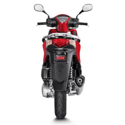 Marmitta Akrapovic linea Racing Inox omologata per scooter Honda SH 125 e 150 13-16 Marmitta Akrapovic linea Racing Inox omologata per scooter Honda SH 125 e 150 13-16