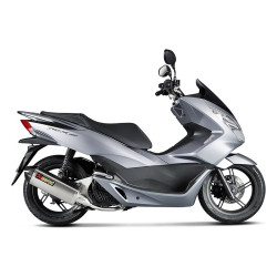 Marmitta Akrapovic linea Racing Inox omologata per scooter PCX 125/150 14-16 Marmitta Akrapovic linea Racing Inox omologata per scooter PCX 125/150 14-16