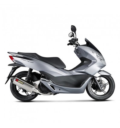 Marmitta Akrapovic linea Racing Inox omologata per scooter PCX 125/150 14-16 Marmitta Akrapovic linea Racing Inox omologata per scooter PCX 125/150 14-16