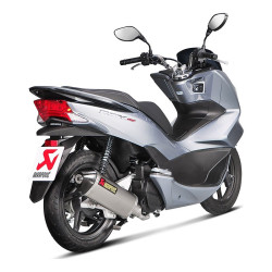 Marmitta Akrapovic linea Racing Inox omologata per scooter PCX 125/150 14-16 Marmitta Akrapovic linea Racing Inox omologata per scooter PCX 125/150 14-16