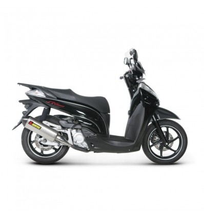 Marmitta Akrapovic Slip On Inox omologata per scooter Honda SH 300i 2016 Marmitta Akrapovic Slip On Inox omologata per scooter Honda SH 300i 2016