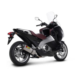 Marmitta Akrapovic Slip On Titanio omologata per Honda NC750S, NC700X e INTEGRA Marmitta Akrapovic Slip On Titanio omologata per Honda NC750S, NC700X e INTEGRA