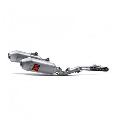 Coppia di marmitte Akrapovic Acciaio Inox non omologate per Honda CRF450R 15-16 Coppia di marmitte Akrapovic Acciaio Inox non omologate per Honda CRF450R 15-16