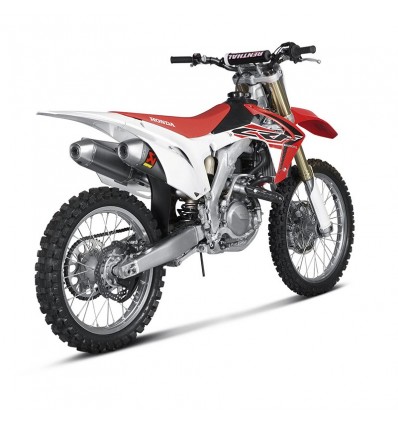 Coppia di marmitte Akrapovic Acciaio Inox non omologate per Honda CRF450R 15-16 Coppia di marmitte Akrapovic Acciaio Inox non omologate per Honda CRF450R 15-16