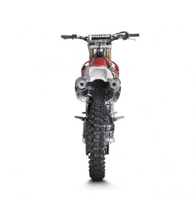 Coppia di marmitte Akrapovic Acciaio Inox non omologate per Honda CRF450R 15-16 Coppia di marmitte Akrapovic Acciaio Inox non omologate per Honda CRF450R 15-16