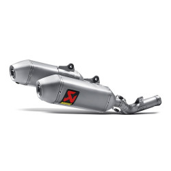 Marmitta Akrapovic Slip On Titanio non omologata per Honda CRF450R 13-16 Marmitta Akrapovic Slip On Titanio non omologata per Honda CRF450R 13-16