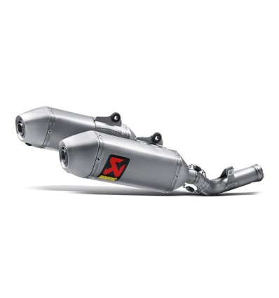 Marmitta Akrapovic Slip On Titanio non omologata per Honda CRF450R 13-16 Marmitta Akrapovic Slip On Titanio non omologata per Honda CRF450R 13-16
