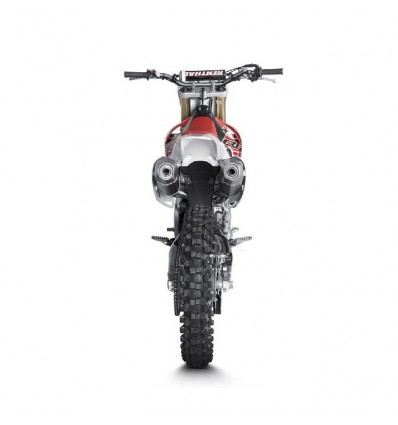 Marmitta Akrapovic Slip On Titanio non omologata per Honda CRF450R 13-16 Marmitta Akrapovic Slip On Titanio non omologata per Honda CRF450R 13-16