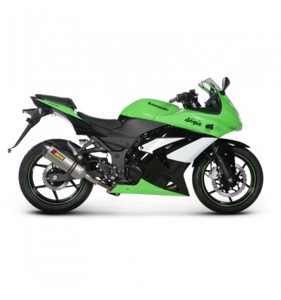 Marmitta Akrapovic Slip On Titanio non omologata per Kawasaki Ninja 250R 08-12 Marmitta Akrapovic Slip On Titanio non omologata per Kawasaki Ninja 250R 08-12