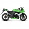 Marmitta Akrapovic Slip On Carbonio non omologata per Kawasaki Ninja 250R 08-12 Marmitta Akrapovic Slip On Carbonio non omologata per Kawasaki Ninja 250R 08-12