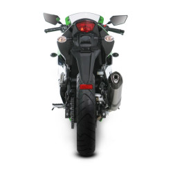 Marmitta Akrapovic Slip On Carbonio non omologata per Kawasaki Ninja 250R 08-12 Marmitta Akrapovic Slip On Carbonio non omologata per Kawasaki Ninja 250R 08-12