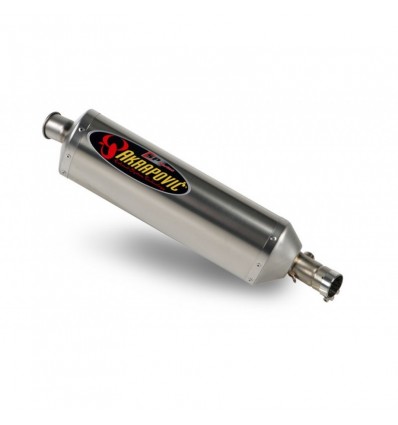 Marmitta Akrapovic Slip On Titanio omologata per Kawasaki ER6 N/F e Ninja 650 Marmitta Akrapovic Slip On Titanio omologata per Kawasaki ER6 N/F e Ninja 650