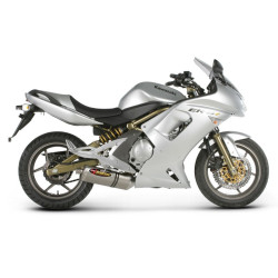 Marmitta Akrapovic Slip On Titanio omologata per Kawasaki ER6 N/F e Ninja 650 Marmitta Akrapovic Slip On Titanio omologata per Kawasaki ER6 N/F e Ninja 650