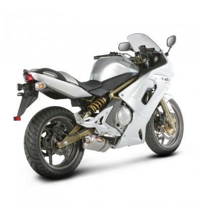 Marmitta Akrapovic Slip On Titanio omologata per Kawasaki ER6 N/F e Ninja 650 Marmitta Akrapovic Slip On Titanio omologata per Kawasaki ER6 N/F e Ninja 650