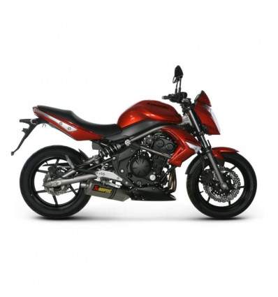 Marmitta Akrapovic Slip On Titanio omologata per Kawasaki ER6 N/F e Ninja 650 06-08 Marmitta Akrapovic Slip On Titanio omologata per Kawasaki ER6 N/F e Ninja 650 06-08