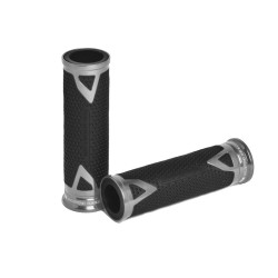 Manopole Puig Radikal nere con inserti vari colori