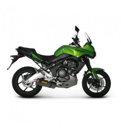 Marmitta Akrapovic Slip On Titanio omologata per Kawasaki Versys 650 07-14 Marmitta Akrapovic Slip On Titanio omologata per Kawasaki Versys 650 07-14