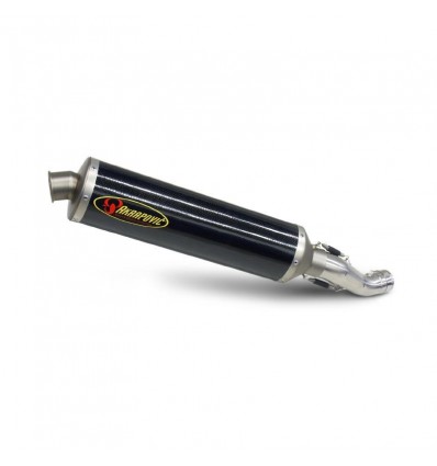 Marmitta Akrapovic Slip On Carbonio omologata per Kawasaki Z750 e Z750R