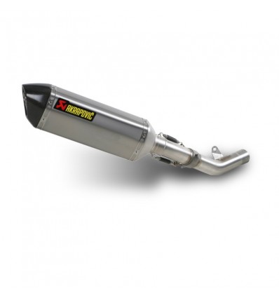 Marmitta Akrapovic Slip On Titanio omologata per Kawasaki Z750 e Z750R Marmitta Akrapovic Slip On Titanio omologata per Kawasaki Z750 e Z750R
