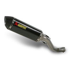 Marmitta Akrapovic Slip On Carbonio non omologata per Kawasaki Z750 e Z750R Marmitta Akrapovic Slip On Carbonio non omologata per Kawasaki Z750 e Z750R