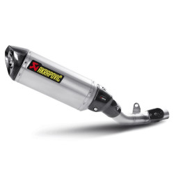 Marmitta Akrapovic Slip On Titanio omologata per Kawasaki Z800 2013-2016 Marmitta Akrapovic Slip On Titanio omologata per Kawasaki Z800 2013-2016