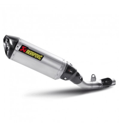 Marmitta Akrapovic Slip On Titanio omologata per Kawasaki Z800 2013-2016 Marmitta Akrapovic Slip On Titanio omologata per Kawasaki Z800 2013-2016