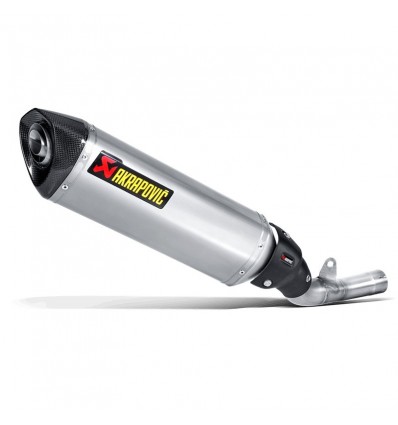Marmitta Akrapovic Slip On Titanio omologata per Kawasaki Z800 13-16 depotenziata Marmitta Akrapovic Slip On Titanio omologata per Kawasaki Z800 13-16 depotenziata